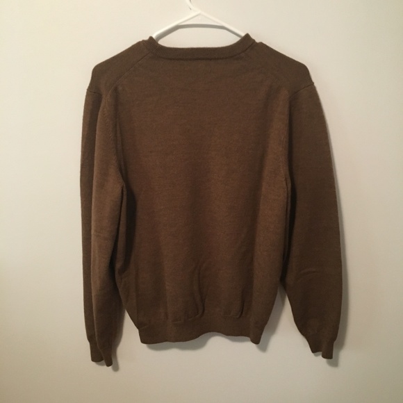 Brooks Brothers Brown Wool Sweater - Picture 2 of 4